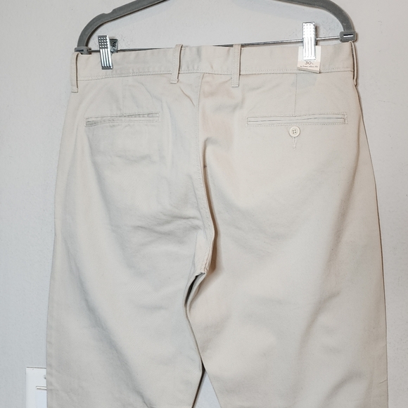NWT J. Crew Urban Slim Fit Light beige chinos. Men's size 31×30. - Picture 7 of 16